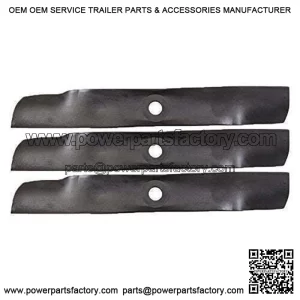 John Deere Original Equipment 3 Mower Blades #M164016
