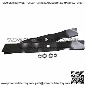 John Deere Mulch Blade AM141040 Kit, Set of 2 Blades