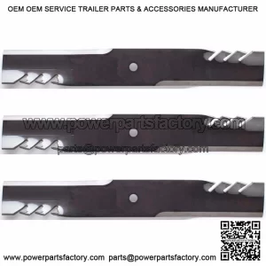 Oregon 396-702 G6 Gator Blades for 61" John Deere TCU34281, TCU35394