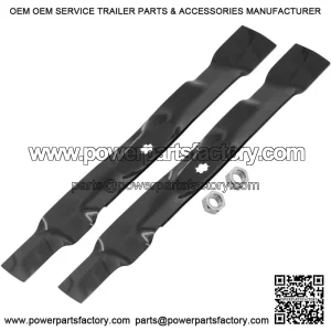 Deck Blade w/Nut For John Deere LA100 LA105 LA110 LA115 LA120 LA125 42" Tractor