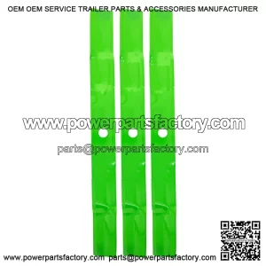 Lawn Blade for John Deere Z997R Z970R 72 Inch Deck M142514 Mulching 3 Pack