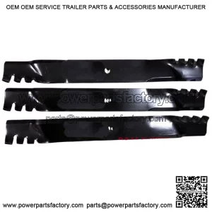 Set of 3-72" Predator mulching mower blades to fit husqvarn   47-112 Yazoo Kees