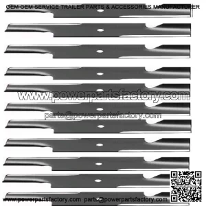 (10) High Lift Mower Blades Fits Wright 2 For 36" 3 For 52" Fits Yazoo 2 For 36"