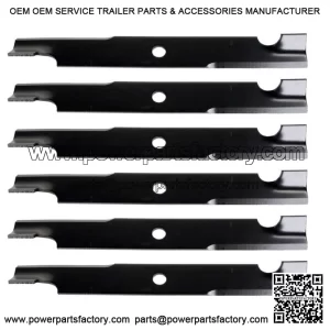 (6 pack) Gravely Mower Blades - 60" - ZTHD, Pro Turn, Promaster, PM300, ZTHD60