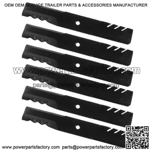 (6) Gravely Mower Mulch Blades - 60" - ZTHD, Pro Turn, Promaster, PM300, ZTHD60