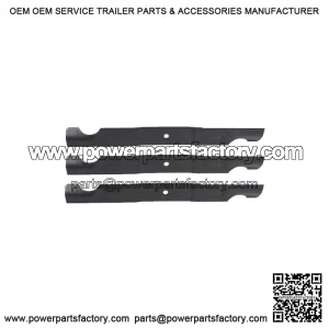 Set of 3 OEM 24.5" Ariens Mower Blades Gravely Pro-Turn