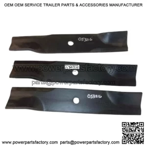 Gravely 40" mower high lift blades (3) NOS 21304100 053216