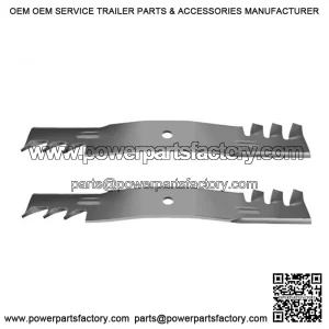 Set Of (2) Copperhead Mulching Blades Fits Bobcat 18" X 5/8"