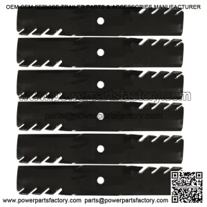 (6) Fits Bobcat Mower Deck Mulch Blades - 48'' - Pro Fits CAT