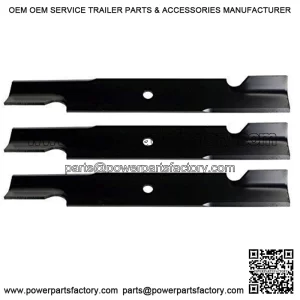 3 Pack 18" Scag A48108 2.5" Exmark Lawn Mower Blade Fit John Deere Bobcat & Toro
