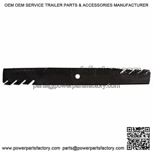 New Stens Silver Streak Toothed Blade 302-621 Compatible with Bobcat, Bunton, Gr