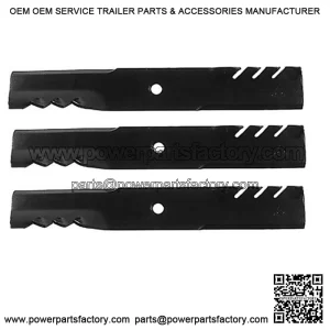 Set of 3 Gator Blades 96-319 for Gravely & Ariens 60" Deck