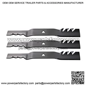 3 PACK NEW OREGON PART # 95-605 GATOR G3 BLADE, 18-7/16" FOR ARIENS HUSQVARNA