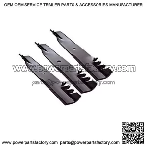 3 PACK OF NEW OREGON PART NUMBER 396-807 GATOR G6 BLADES 20-1/2" GRAVELY ARIENS