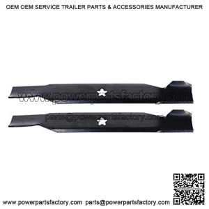 2 PACK NEW OREGON PART # 195-032 MOWER BLADES, 100 SERIES, 21" CRAFTSMAN ARIENS