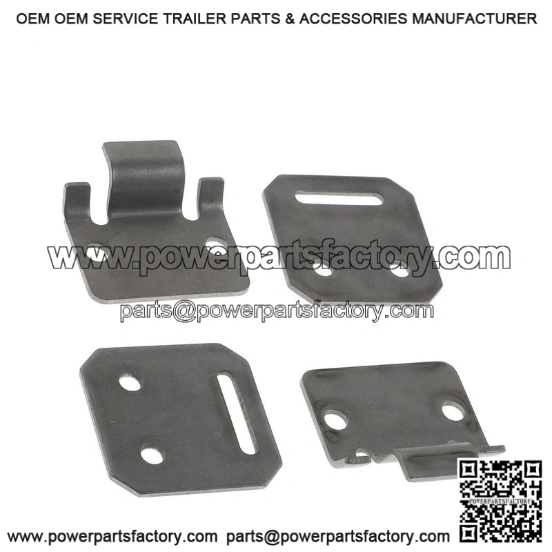 Set of 2 Seat Hinge Plate Male and Female Kits for Club Car DS Golf Cart 1979-Up