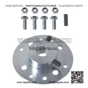 Brake Drum Sprocket Hub with 3/4" Bore, 3/16" Keyway ?C for Go Kart, Cart, Mini Bike, Trike