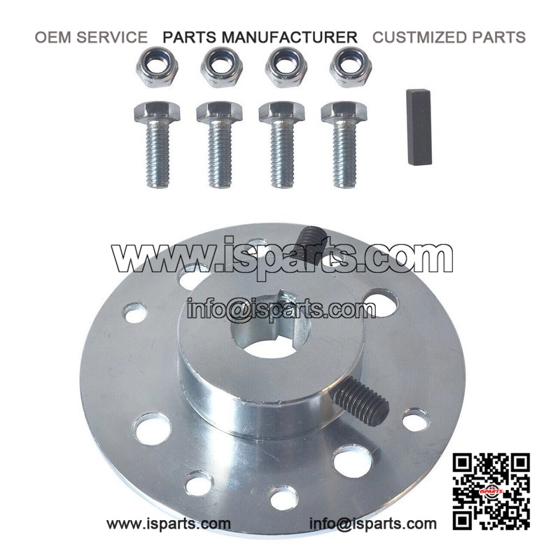Brake Drum Sprocket Hub with 3/4" Bore, 3/16" Keyway ?C for Go Kart, Cart, Mini Bike, Trike