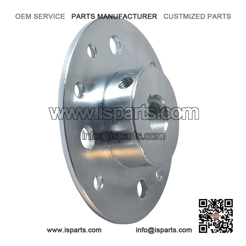 Brake Drum Sprocket Hub with 3/4" Bore, 3/16" Keyway ?C for Go Kart, Cart, Mini Bike, Trike - Image 2