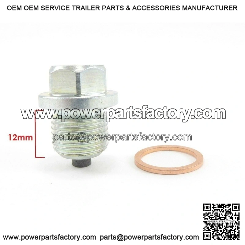 Oil Drain Plug Magnetic 14mm x 1.25mm x 12mm 73-1595c - Image 2