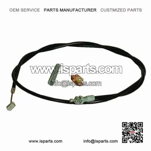 Disc Brake Cable Kit 56" with U Clamp & Spring for Mini Bike, Drift Trike, Go Kart, Motorcycle