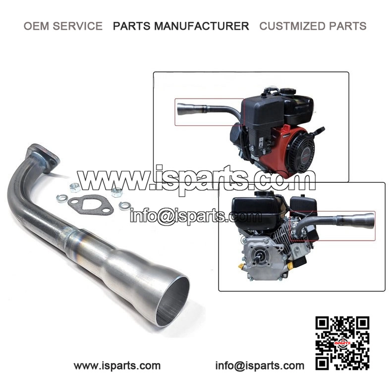 3 Stage Exhaust for Predator 6.6 HP 224cc Max Performance, Go Kart & Mini Bikes