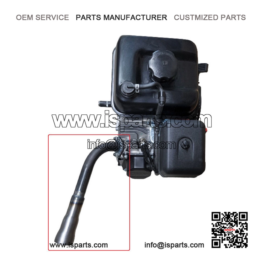 3 Stage Exhaust for Predator 6.6 HP 224cc Max Performance, Go Kart & Mini Bikes - Image 3
