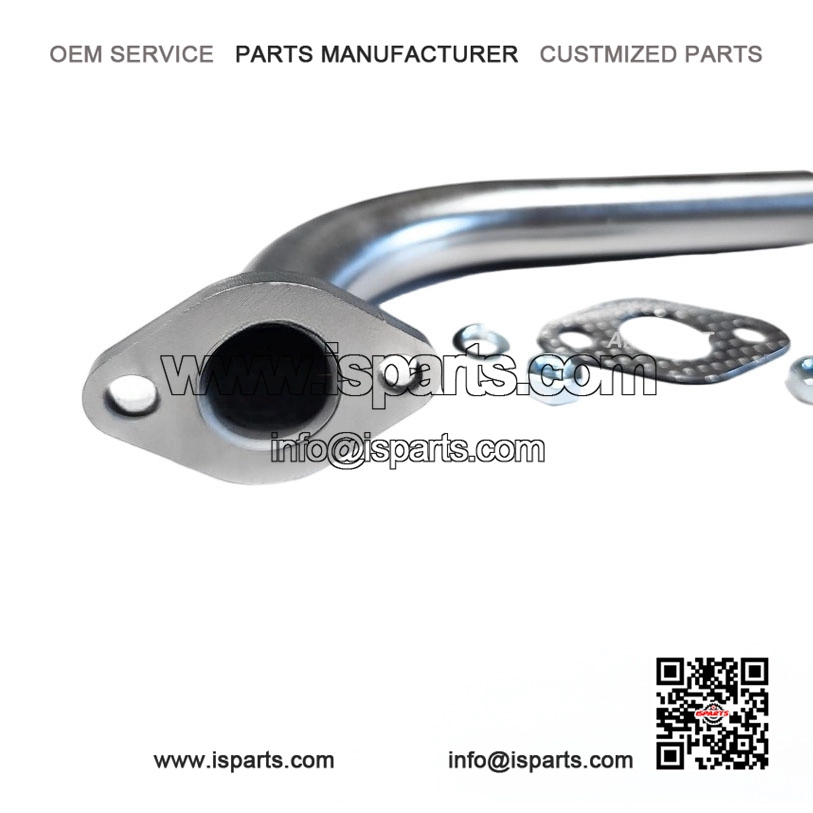 Exhaust with Muffler ?C for Predator 3HP 79cc Mini Bike - Image 3