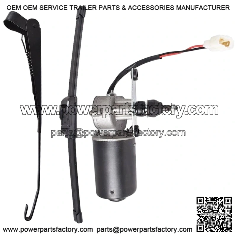 UTV 12V Electric Windshield Wiper Motor Kit for RZR Kawasaki - Image 2