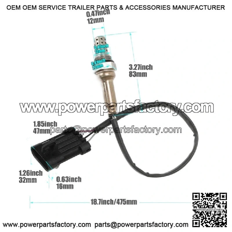 O2 Sensor Oxygen for EFI UTV1000 800 700 500 HiSUN MASSIMO Bennche MSU HS YS NEW - Image 3