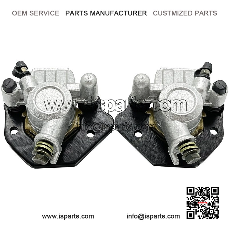 1988-2004 Bayou 300 2x4 KLF300B Front Left Right Brake Calipers & Pads