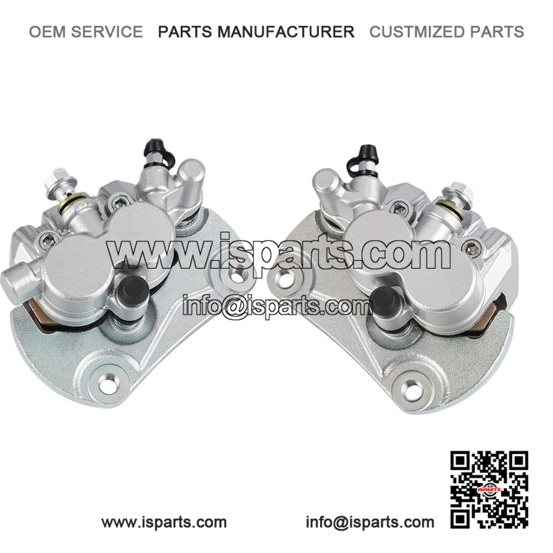 Front Left & Right Brake Calipers with Pads for Can-Am Maverick 1000R / 1000 2013-2018