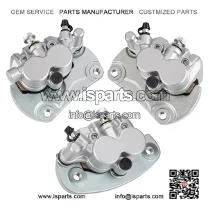 Front & Rear Brake Calipers with Pads for Can-Am Commander 800 / 800R Max 2011-2020