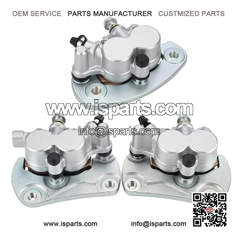 Front & Rear Brake Calipers with Pads for Can-Am Commander 800 / 800R Max 2011-2020 - Image 2