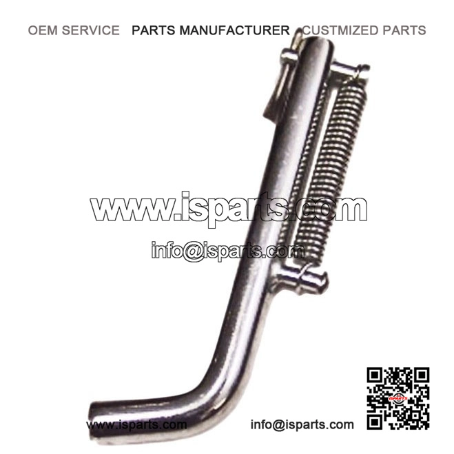 4.5" Kickstand ?C for Mini Bike Kits, Moped, Chopper, Cycle, Trail Bikes Parts