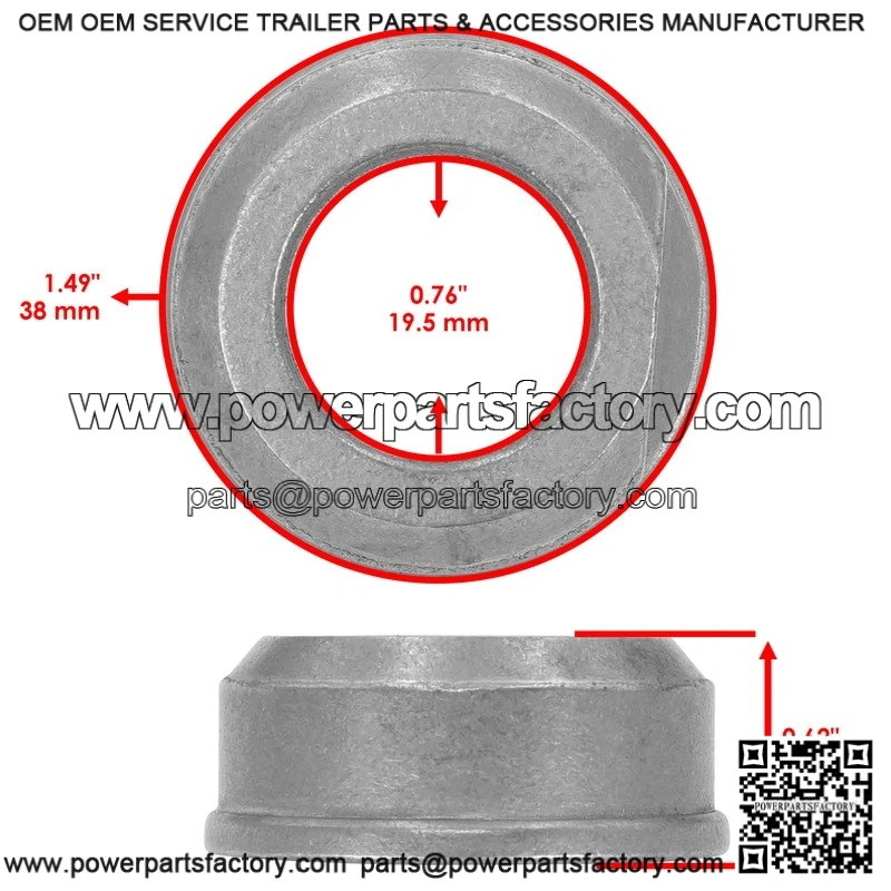 Wheel Bushing Tilden RTNR for Land Pride AT2560, AT3590, FD2560 ?C Part #53-164 / BF-1506 - Image 2