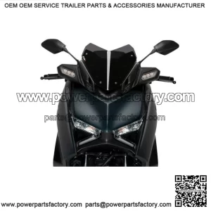 Matte Black Sport Windscreen for Yamaha XMAX 125/300 (2023-2024)