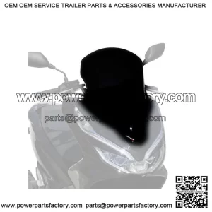 Black High Screen for Honda PCX125 2018-2020