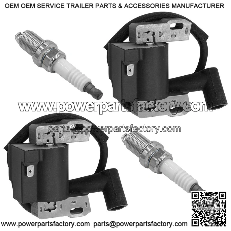 Ignition Coil with Spark Plug Kit Compatible with John Deere Z425 Z435 Z445 EZtrak Mowers - Replaces MIA12788 - Image 5