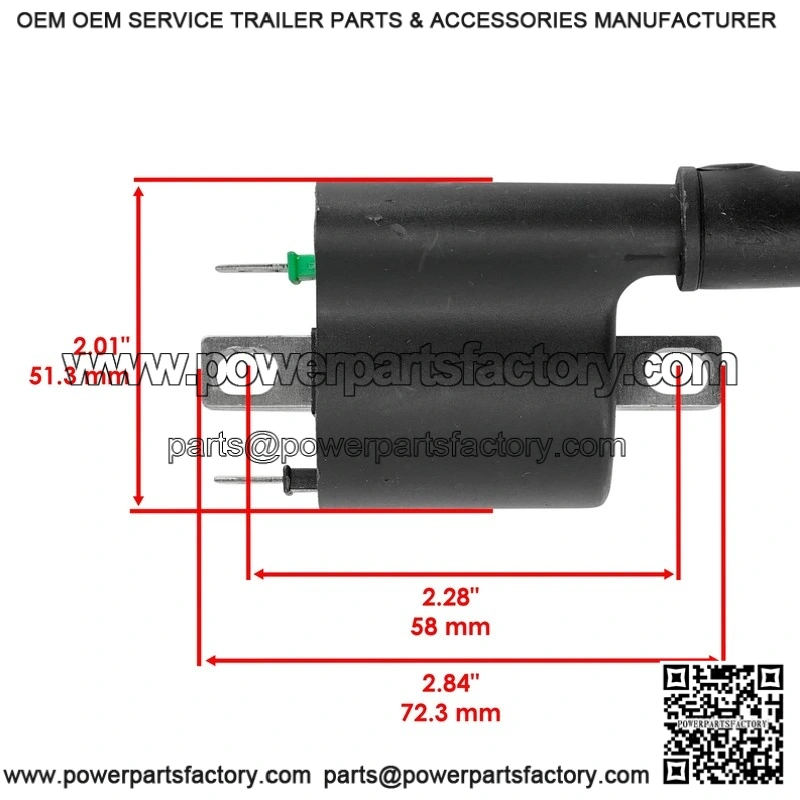 Ignition Coil & Cap Assembly for Honda CRF125F (2014-2018) - OEM #30500-K28-911 - Image 2