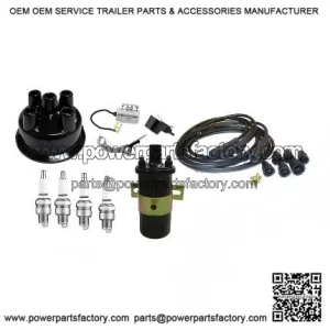 For John Deere 1010, 2010, 2020, 2030 Tractor ÿ Complete Tune Up Kit with 12V Coil