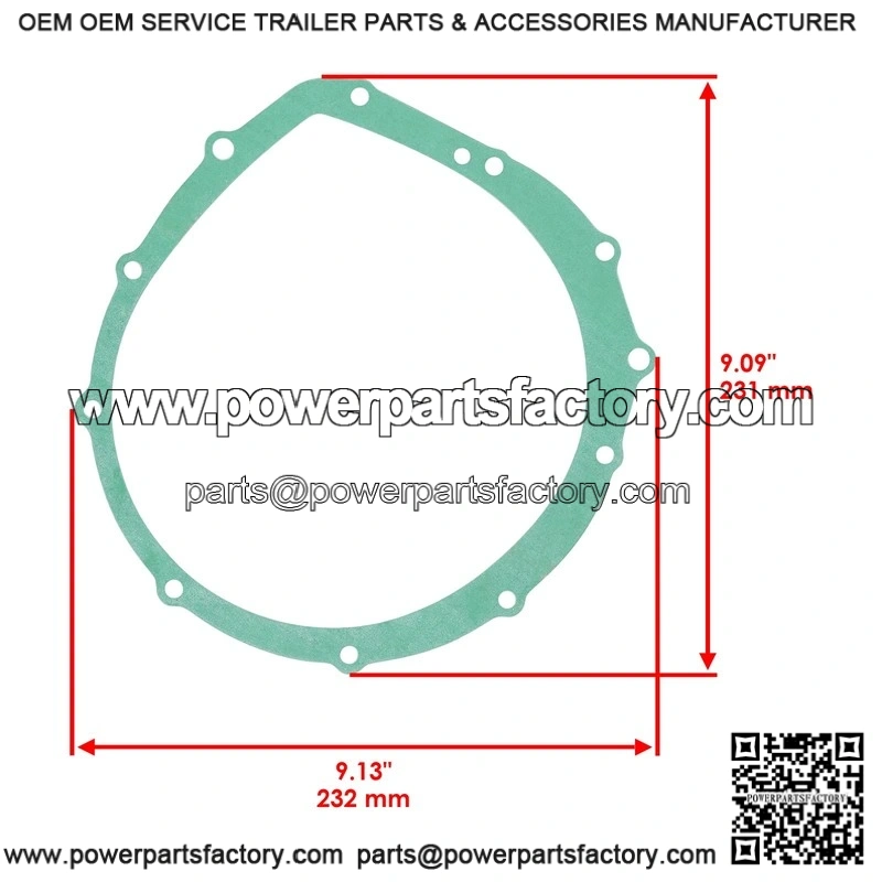 Clutch Cover Gasket for Honda CB900C 900 Custom (1980-1982) ?C OEM #11396-425-306 - Image 2