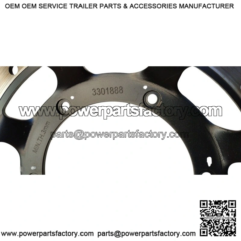 Front Wheel Brake Disc QJ Motor SRK 125 S 2024 Original - Image 2