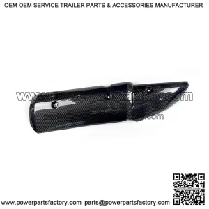 Carbon Fiber Exhaust Pipe Protector Cover for Yamaha XMAX 125/250/300 (2023-2024)
