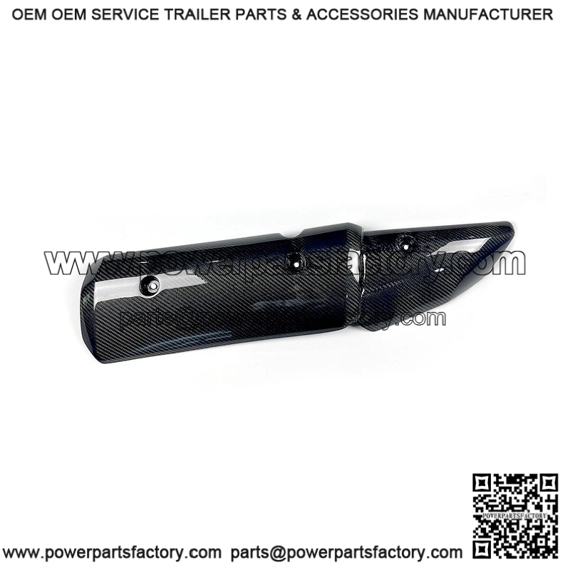 Carbon Fiber Exhaust Pipe Protector Cover for Yamaha XMAX 125/250/300 (2023-2024)