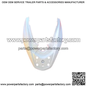 White Rear Seat Fairing Handle Cover for Honda PCX125 2015-2018