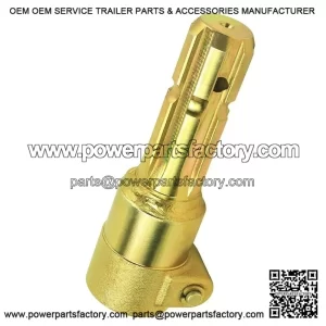 For Tractors ÿ 1-3/8" 6-Spline PTO Shaft Extender Adapter (Male to Female)