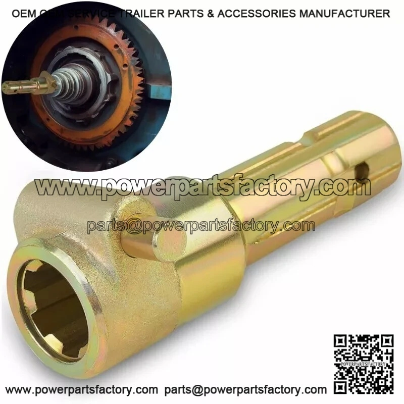 For Tractors ÿ 1-3/8" 6-Spline PTO Shaft Extender Adapter (Male to Female) - Image 2