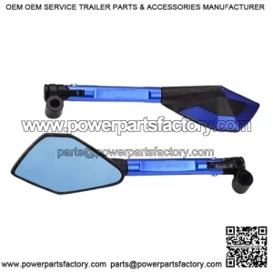 CNC Rearview Mirrors for Yamaha XMAX 300/400 - Fits XMAX 125