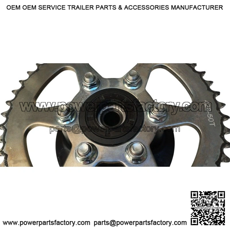 Rear Wheel Hub with Crown QJ Motor SRK 125 S 2024 OEM - Image 2